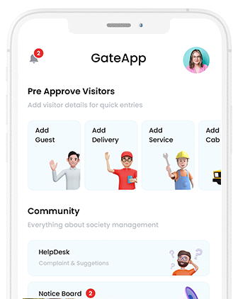 Appsgate - Society Management App with Guard App and User App at opus labworks