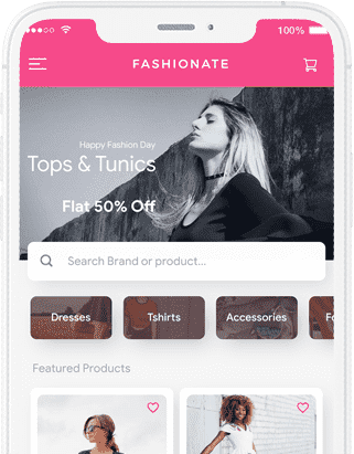 Fashionate - Fashion eCommerce App at opus labworks