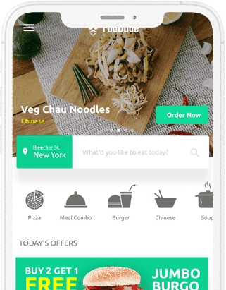 Foodude - Food Ordering App at opus labworks