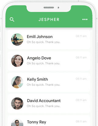 Jespher - Chatting & Group Chatting App at opus labworks