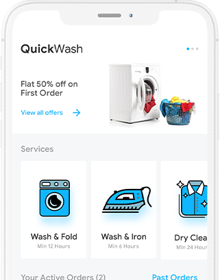 Laundry - 3 in 1 Laundry Booking App at opus labworks