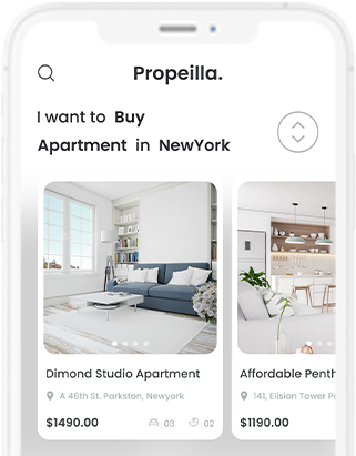 Propilla - Real Estate App, Property Buying Selling App, Property eCommerce App at opus labworks