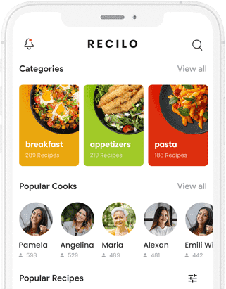 Recilo - Social Media Recipe App at opus labworks