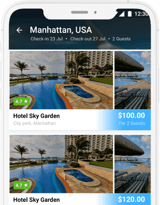Tripup - Holiday Hotel & Flight Booking App at opus labworks