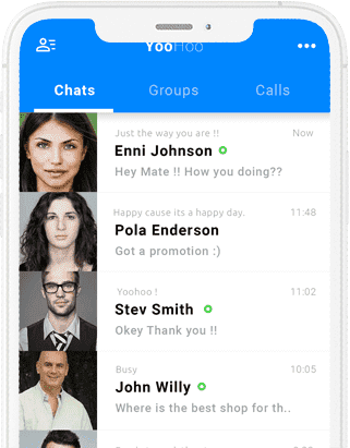 Yoohoo - Chatting App with Voice call, Video Call, voice message at opus labworks