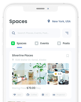 Cowork - The Ultimate CoWorking Space Booking and Office On Rent App at opus labworks