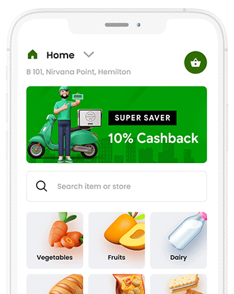 deligroc - Online Multi Vendor Grocery Ordering App with Grocery delivery App at opus labworks