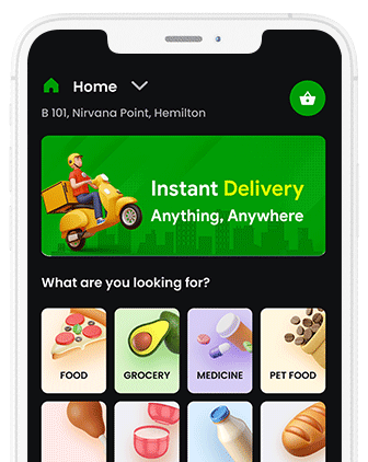 DeliQuick - On Demand eCommerce Food Grocery Delivery & Courier App at opus labworks