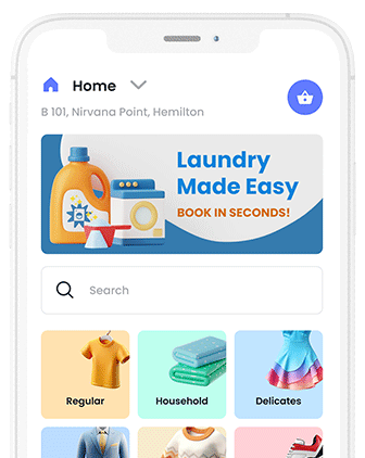 DeliWash - Online Multi Vendor Laundry Booking App with Laundry delivery App at opus labworks